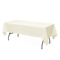 10 pcs 60" x 126" Rectangle Polyester Tablecloth