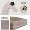 Fench Country End Table Farmhouse Accent Side Coffee Table for Cottagecore Decor
