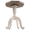 Fench Country End Table Farmhouse Accent Side Coffee Table for Cottagecore Decor
